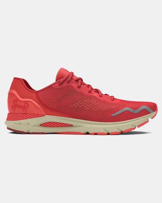 Women's UA HOVR™ Sonic 6 Running Shoes in Red image number 0